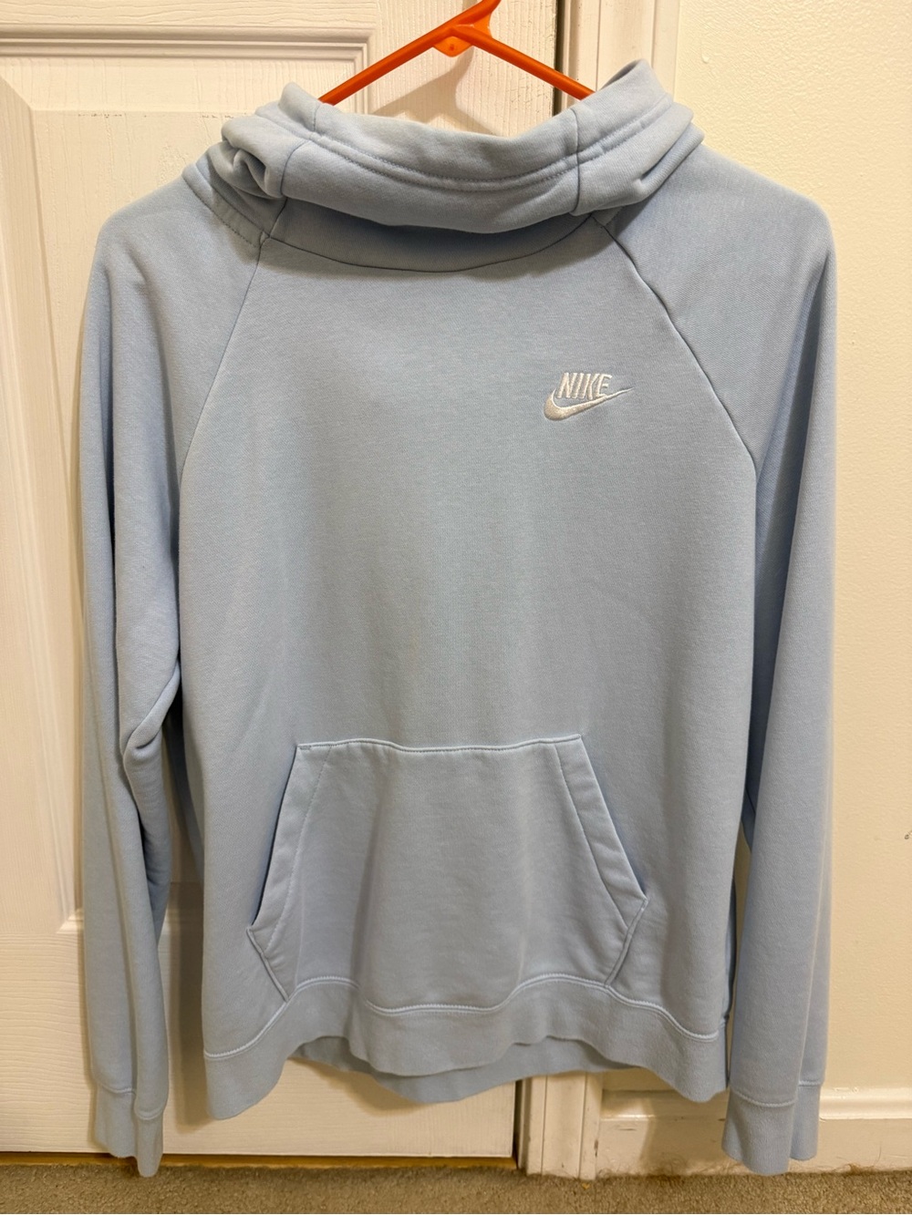 Nike Baby Blue Pullover Hoodie
